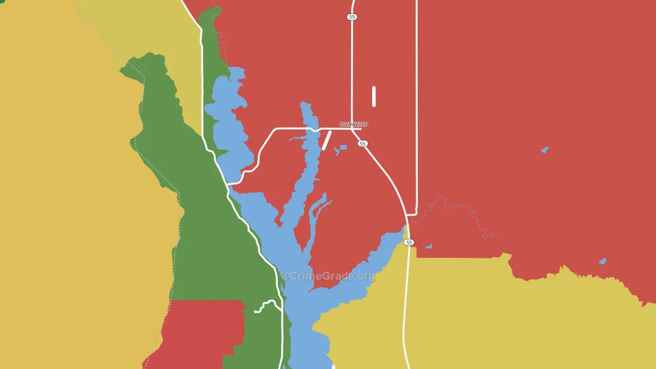 83615, ID Map of Vehicle Theft Rates