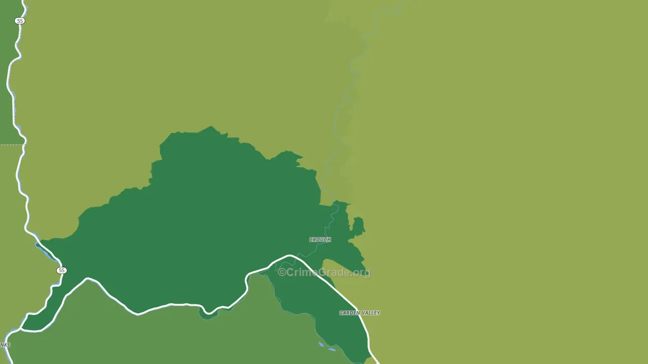 83622, ID Map of Vehicle Theft Rates