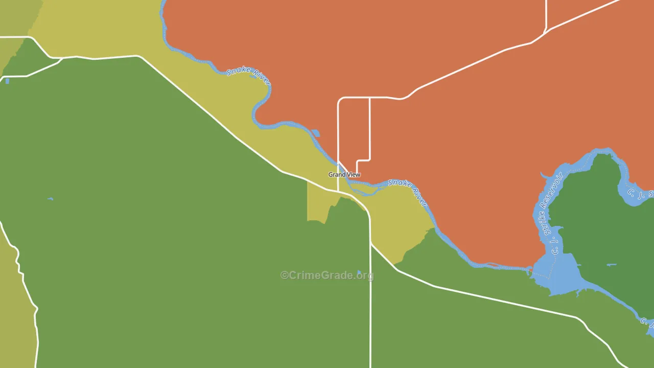 83624, ID Map of Vehicle Theft Rates