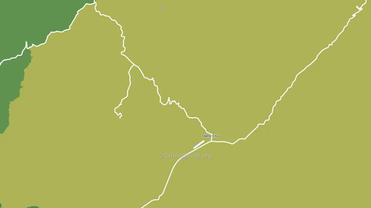 83631, ID Map of Vehicle Theft Rates