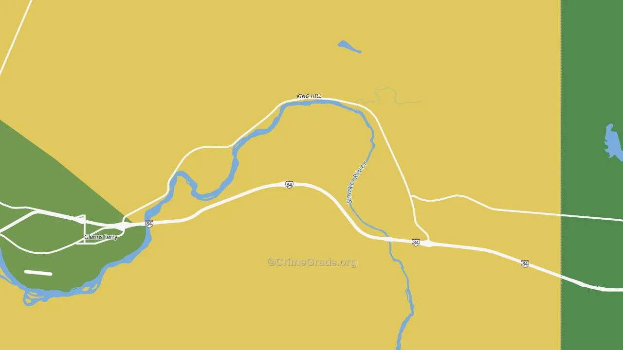 83633, ID Map of Vehicle Theft Rates