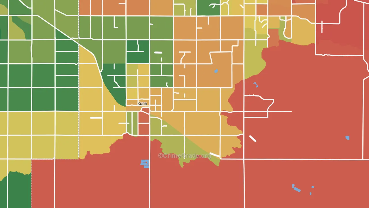 83634, ID Map of Vehicle Theft Rates