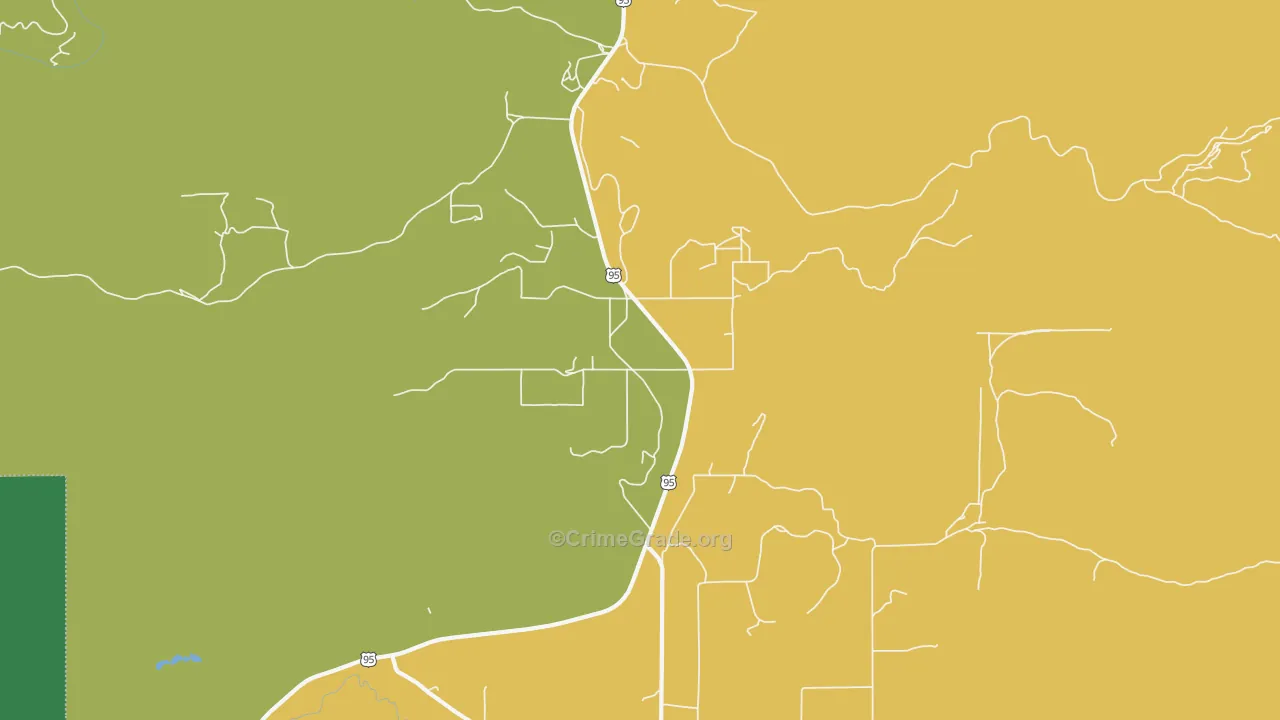 83643, ID Map of Vehicle Theft Rates