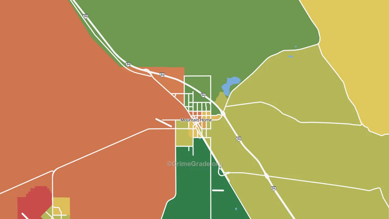83647, ID Map of Vehicle Theft Rates
