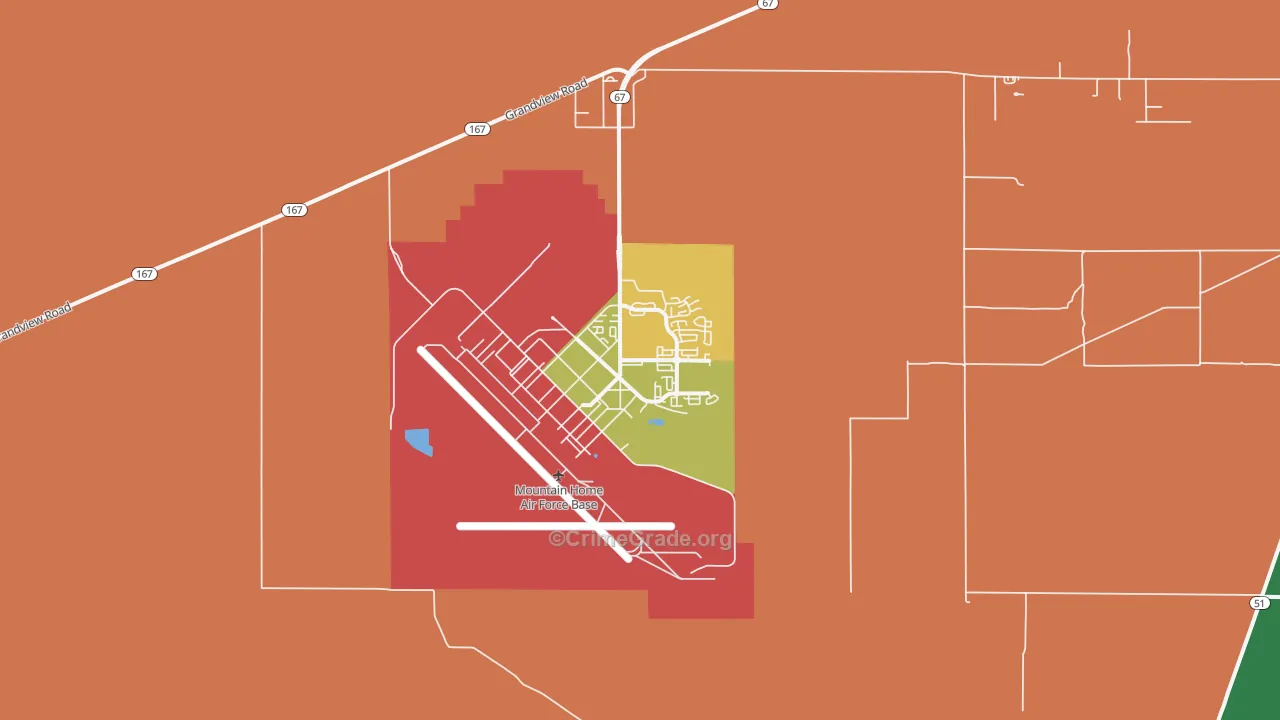 83648, ID Map of Vehicle Theft Rates