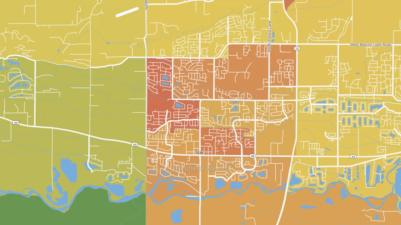 83669, ID Map of Vehicle Theft Rates