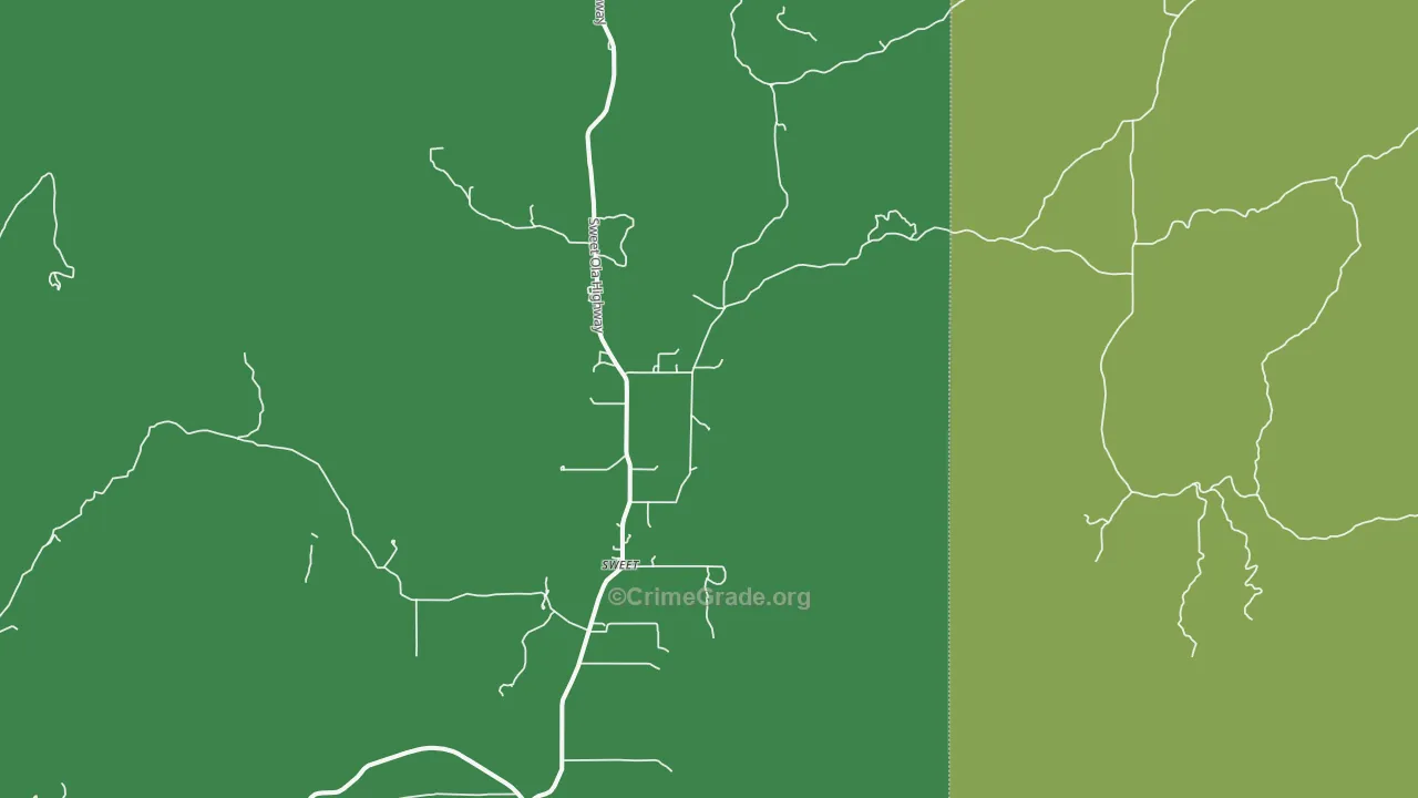 83670, ID Map of Vehicle Theft Rates