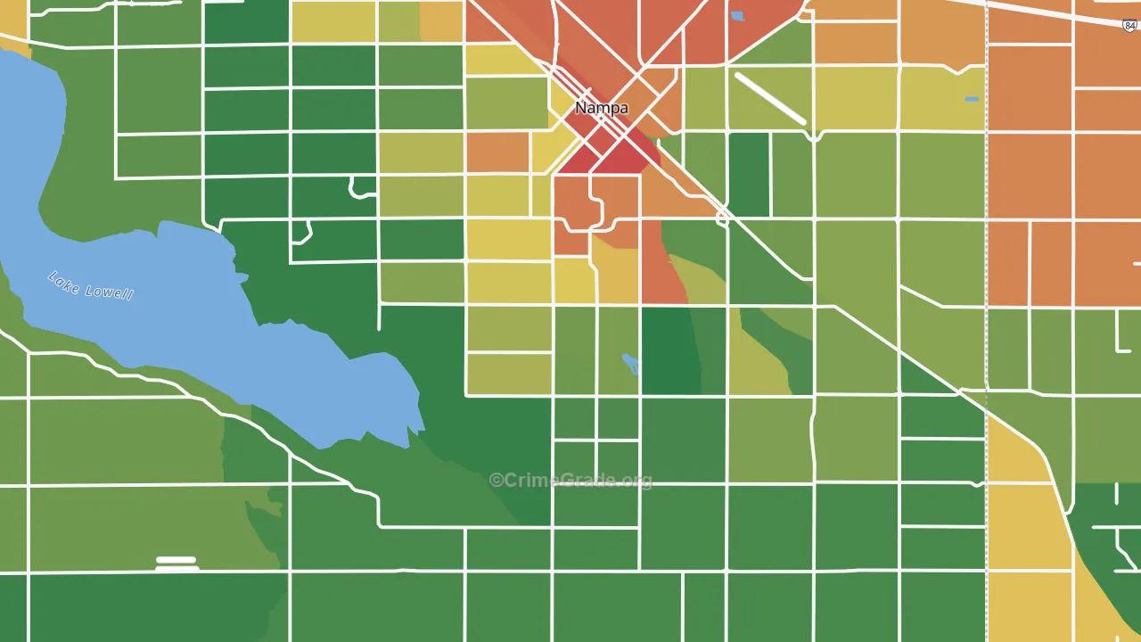 83686, ID Map of Vehicle Theft Rates
