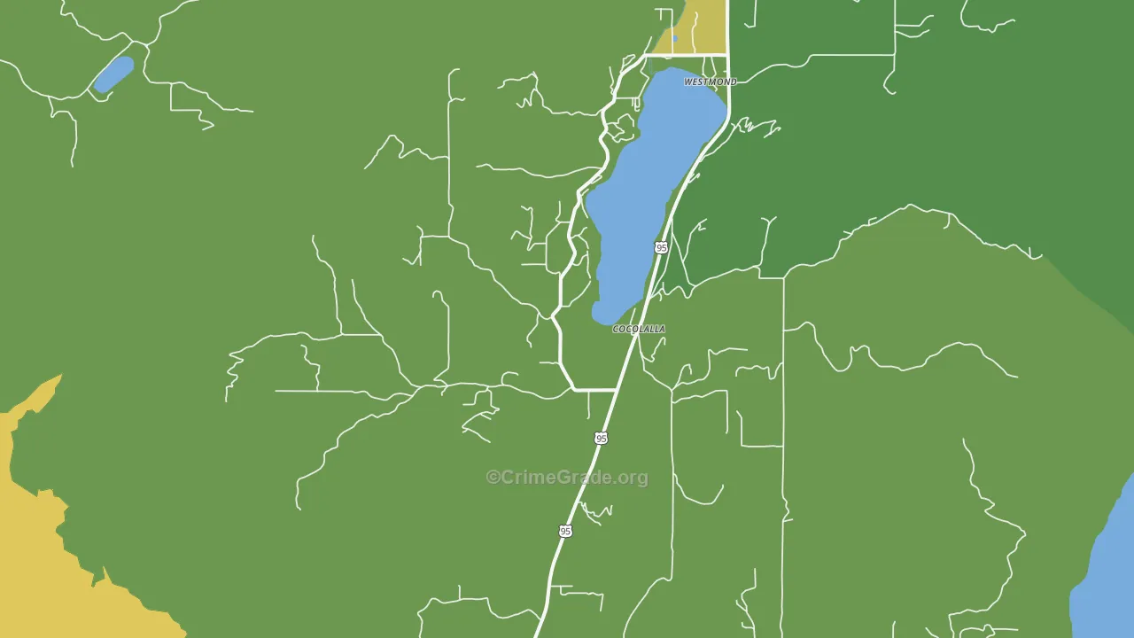 83813, ID Map of Vehicle Theft Rates