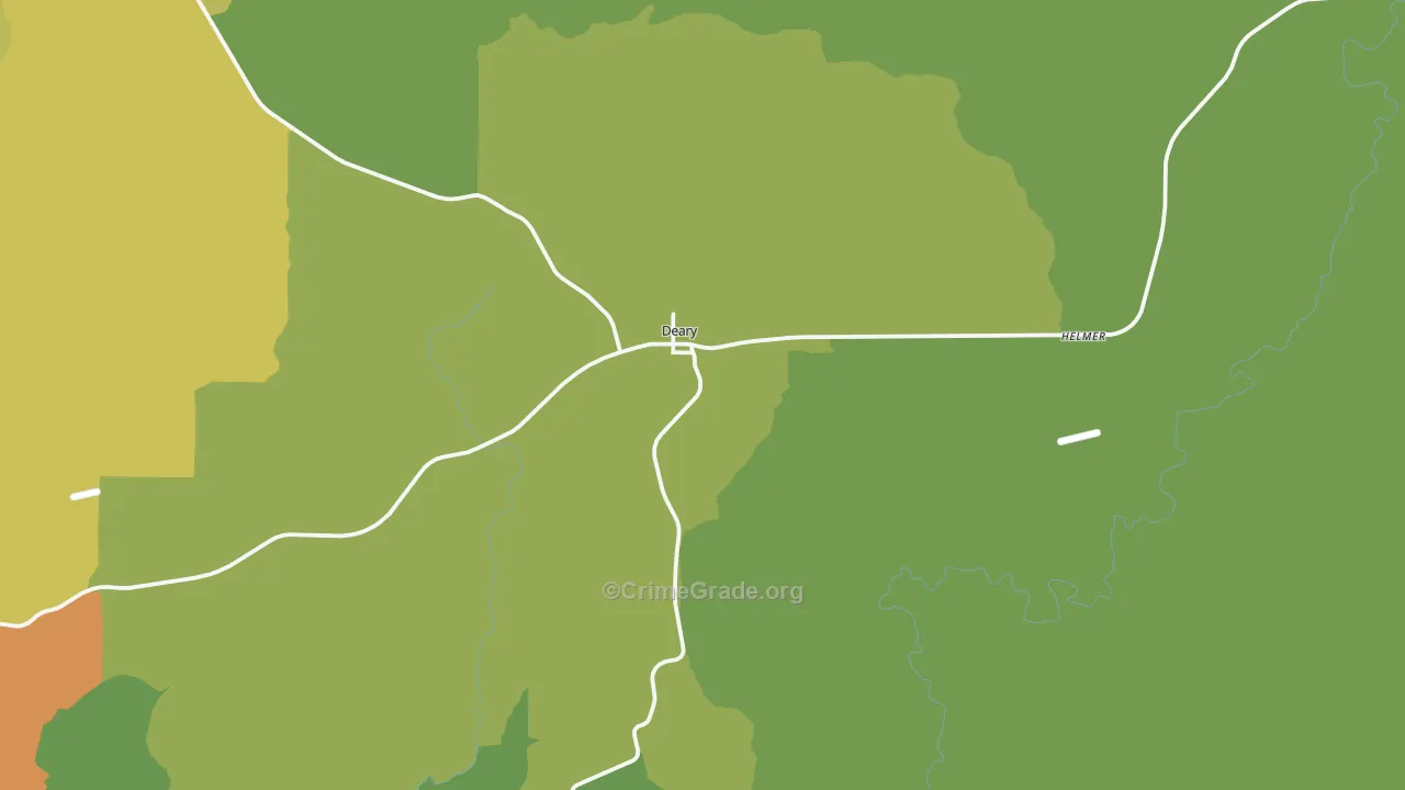 83823, ID Map of Vehicle Theft Rates