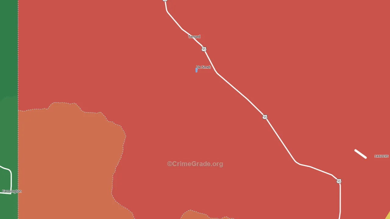 83824, ID Map of Vehicle Theft Rates