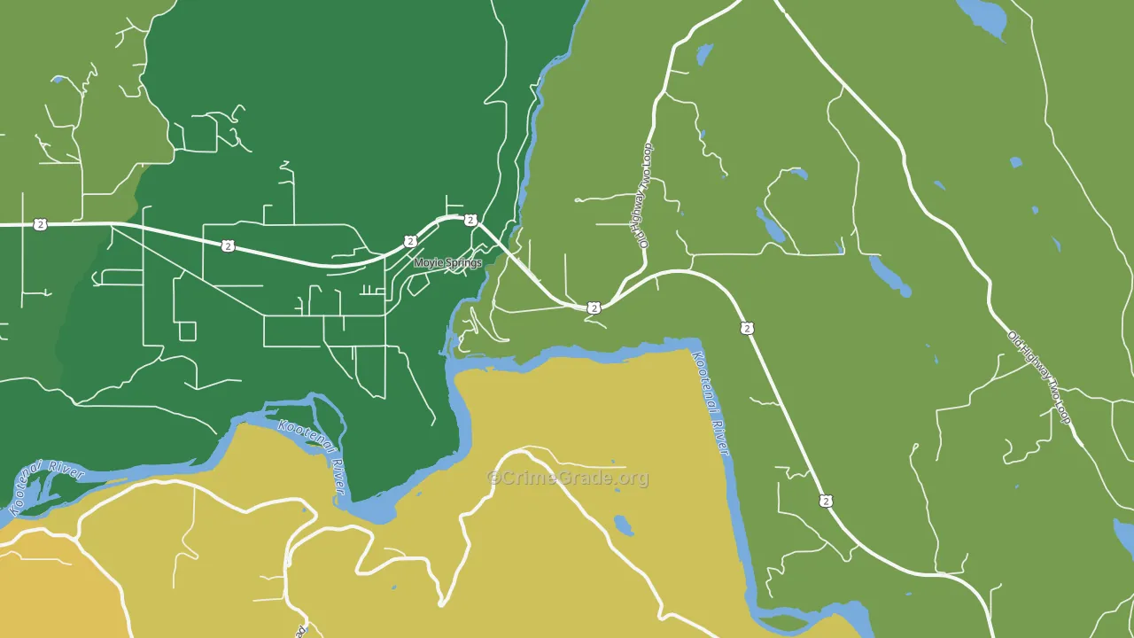 83845, ID Map of Vehicle Theft Rates