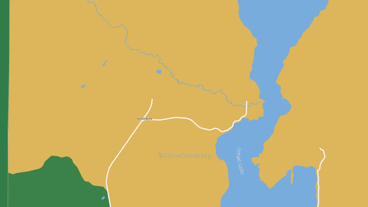 83848, ID Map of Vehicle Theft Rates