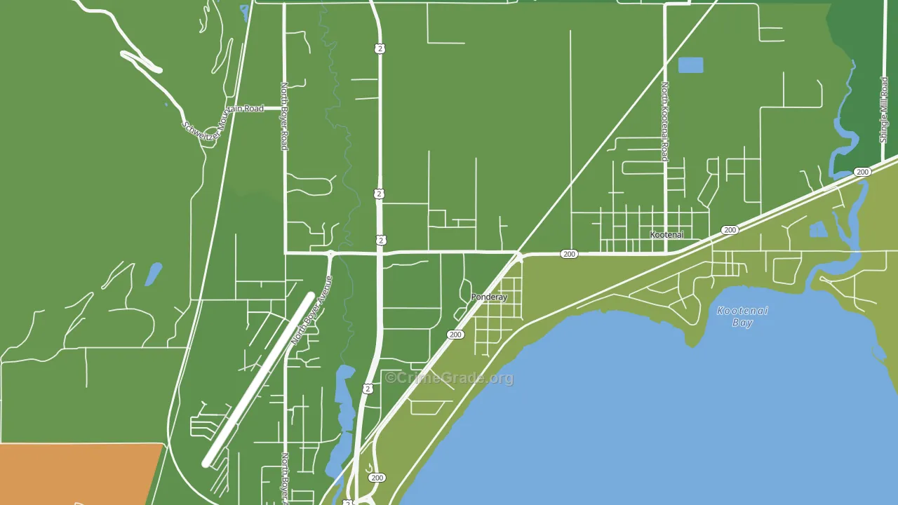 83852, ID Map of Vehicle Theft Rates
