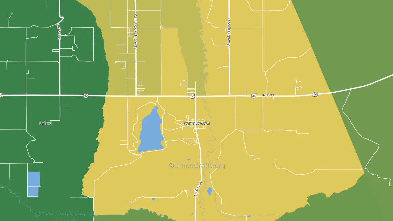 84026, UT Map of Vehicle Theft Rates