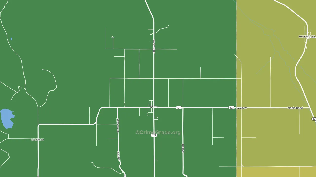84053, UT Map of Vehicle Theft Rates