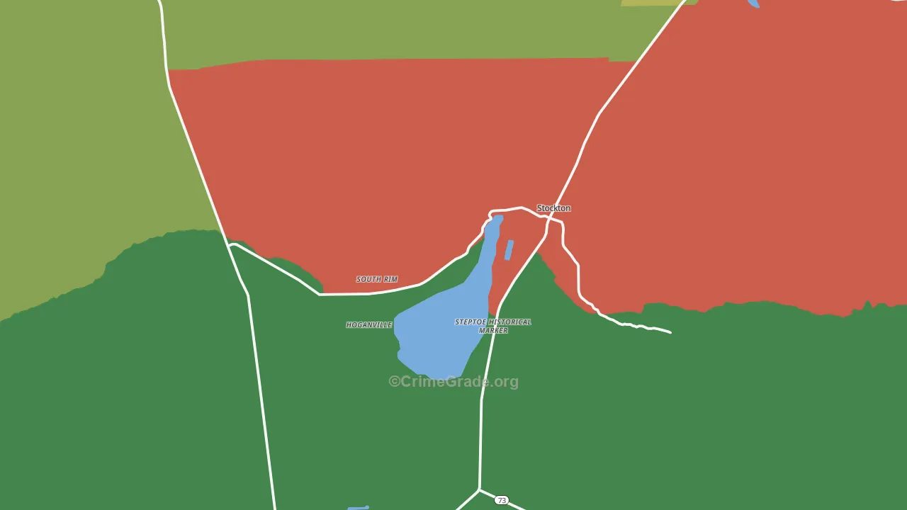 84071, UT Map of Vehicle Theft Rates