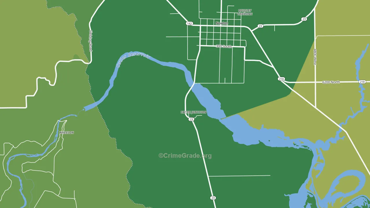 84304, UT Map of Vehicle Theft Rates