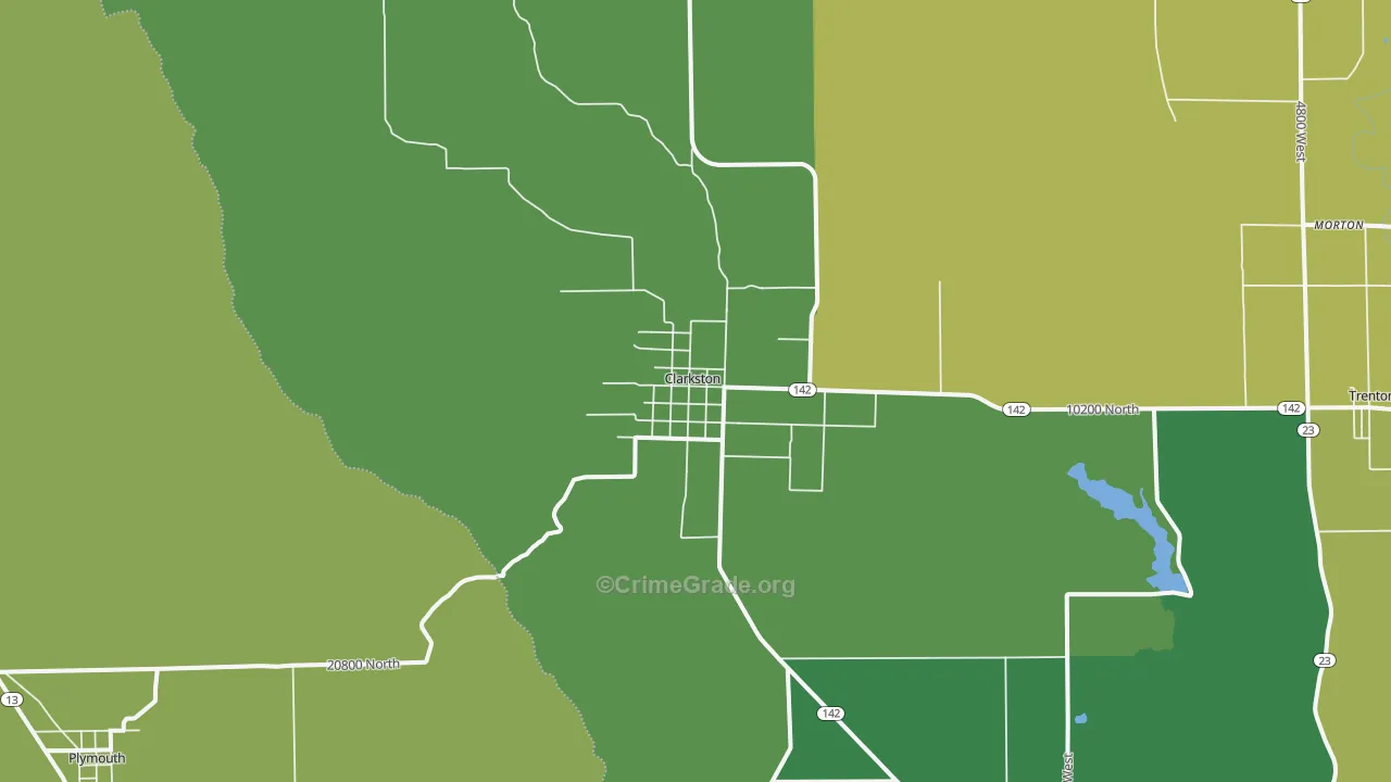 84305, UT Map of Vehicle Theft Rates
