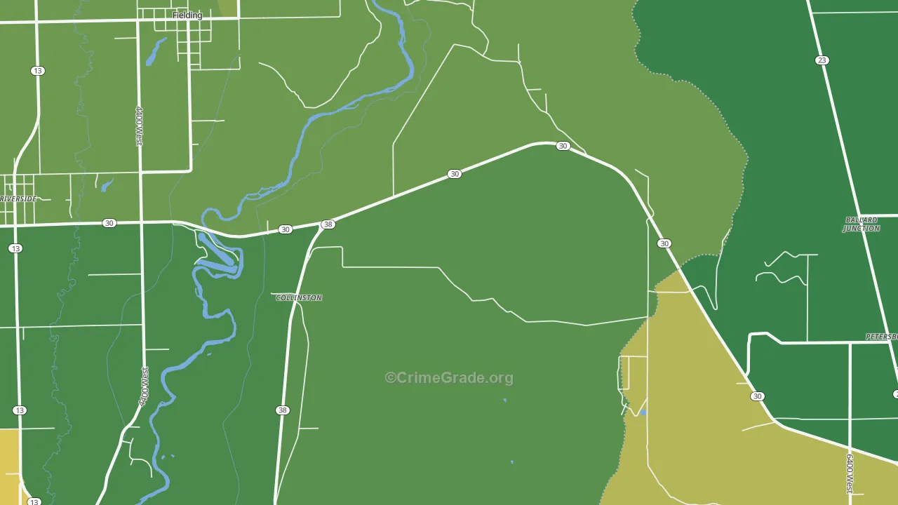 84306, UT Map of Vehicle Theft Rates