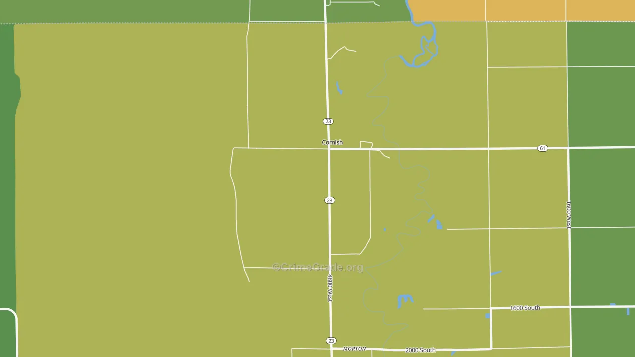 84308, UT Map of Vehicle Theft Rates