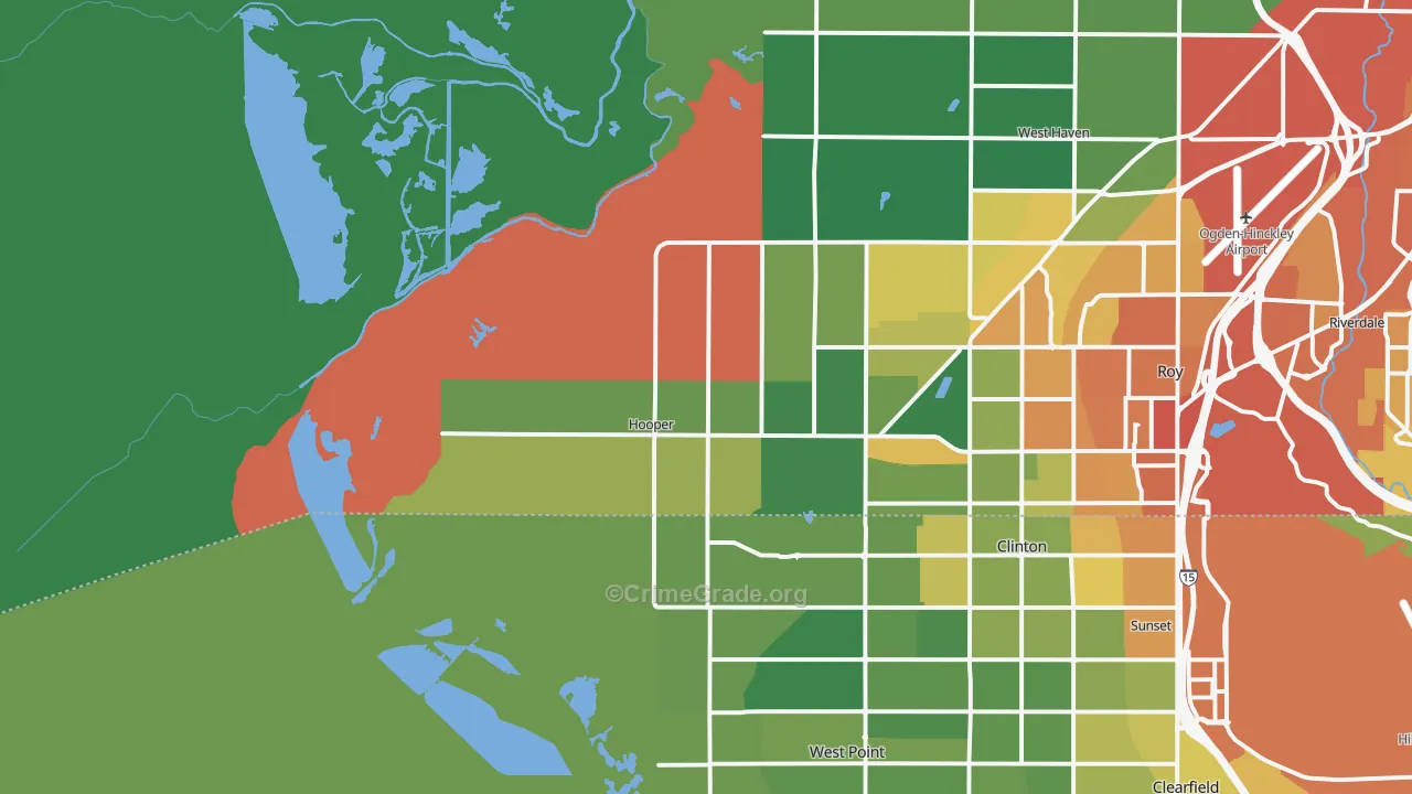 84315, UT Map of Vehicle Theft Rates