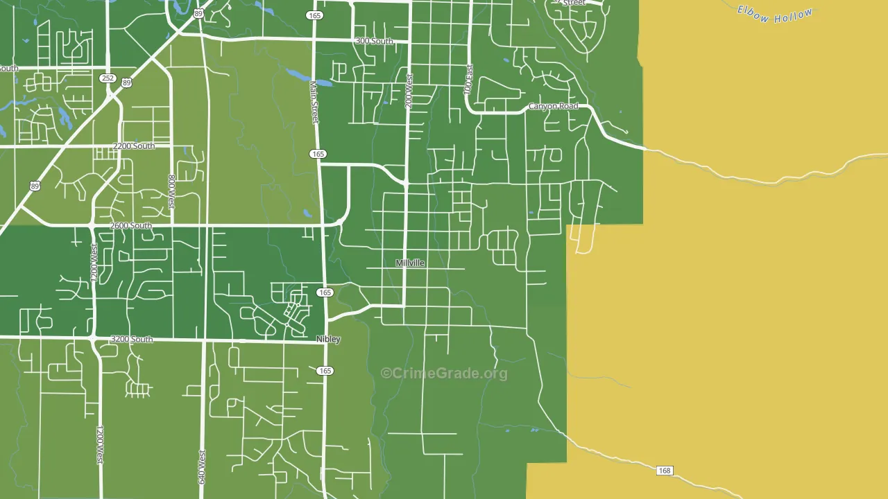 84326, UT Map of Vehicle Theft Rates