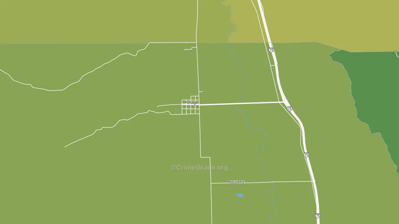 84331, UT Map of Vehicle Theft Rates