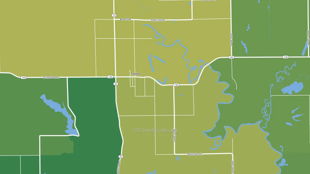 84338, UT Map of Vehicle Theft Rates