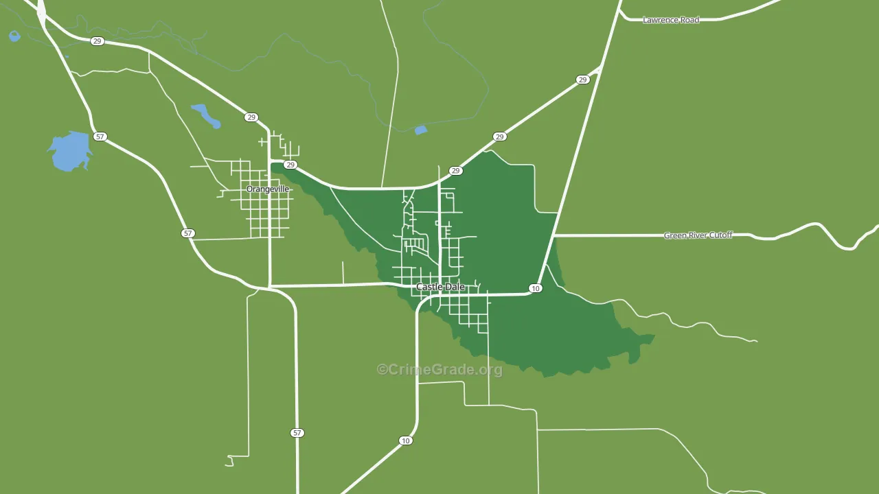 84513, UT Map of Vehicle Theft Rates