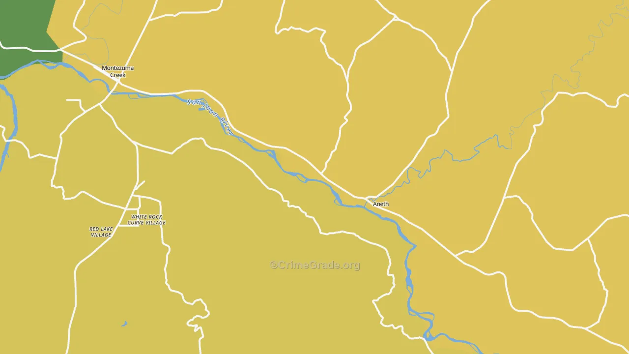 84534, UT Map of Vehicle Theft Rates