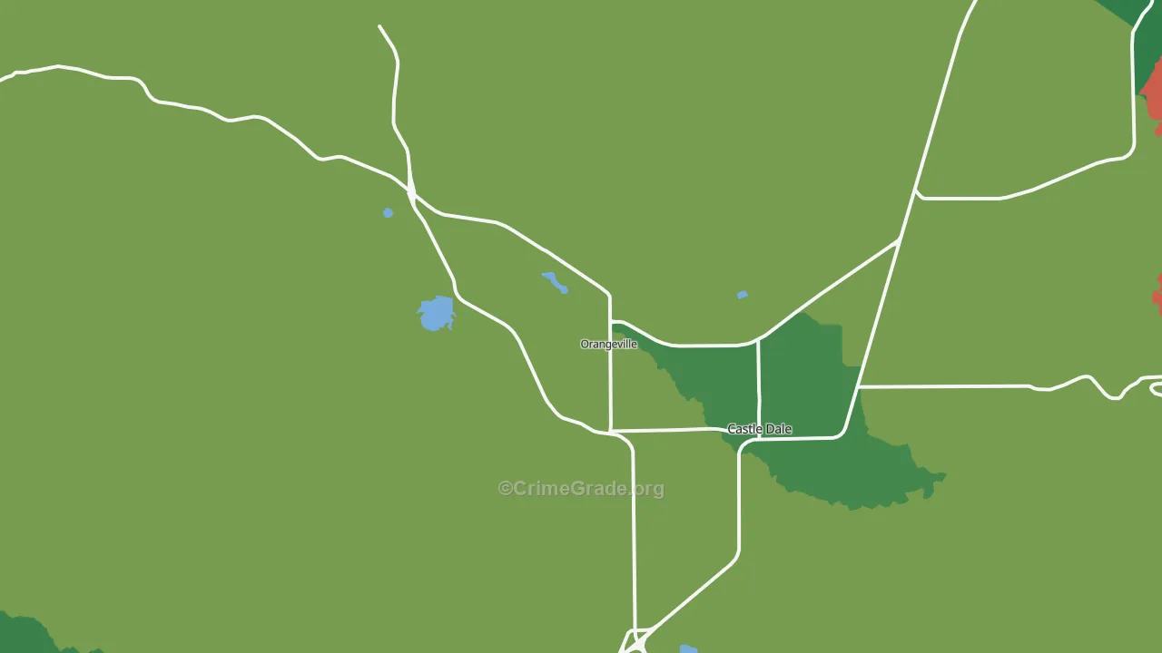 84537, UT Map of Vehicle Theft Rates