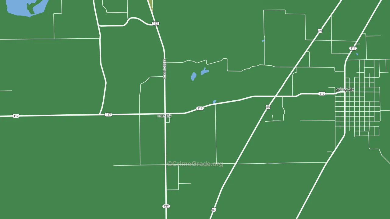 84623, UT Map of Vehicle Theft Rates