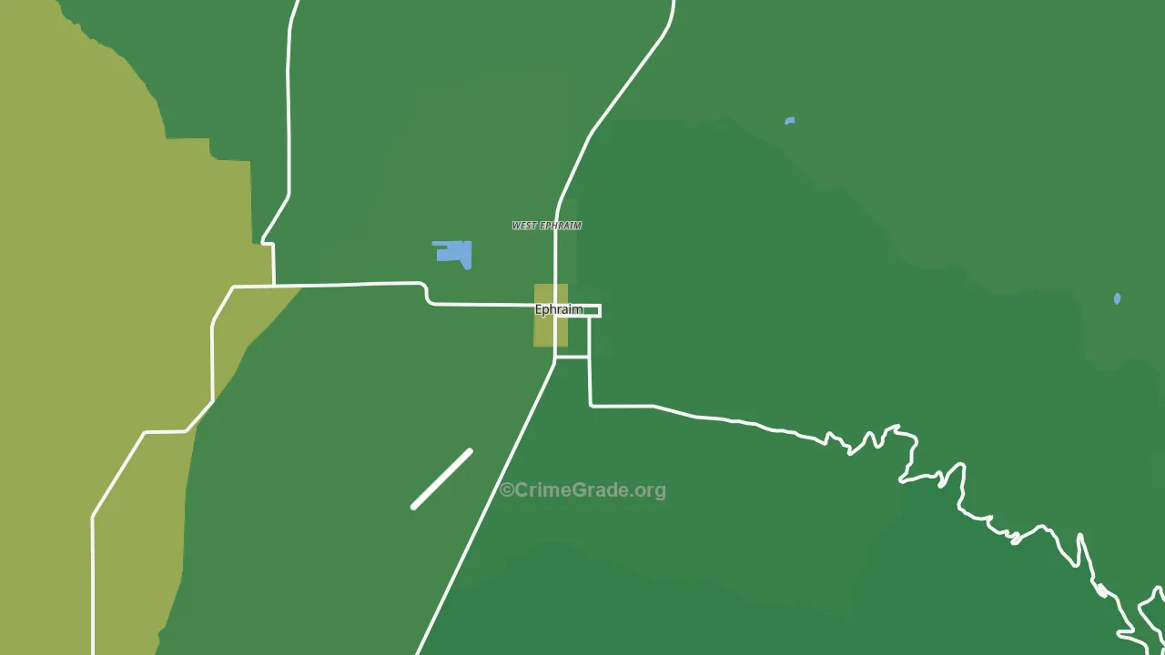 84627, UT Map of Vehicle Theft Rates