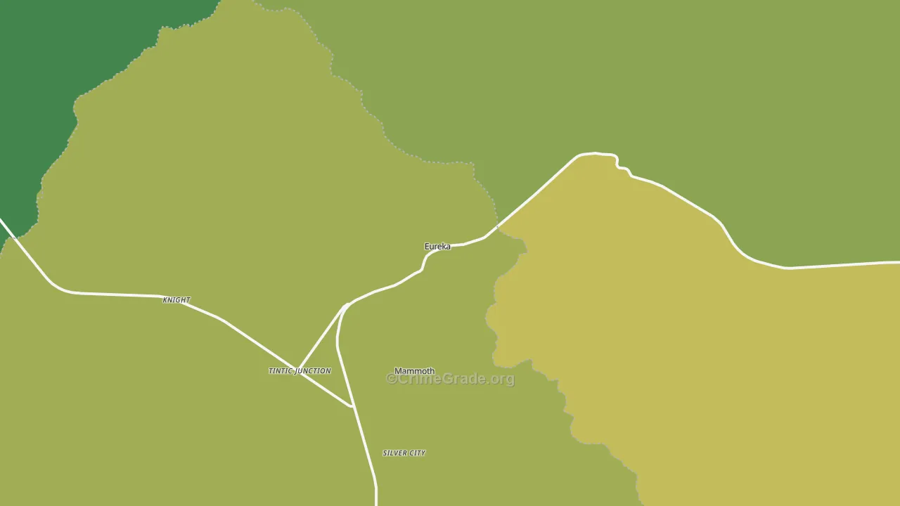 84628, UT Map of Vehicle Theft Rates
