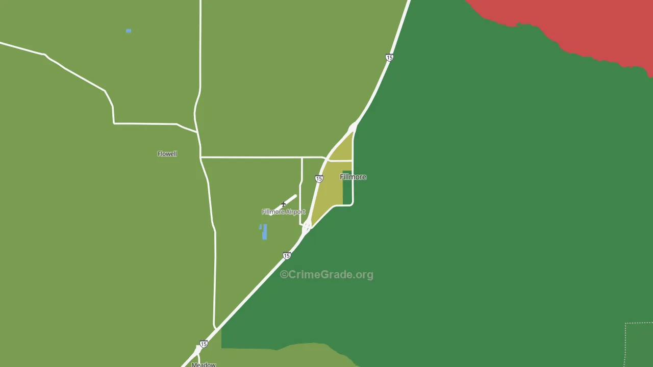 84631, UT Map of Vehicle Theft Rates
