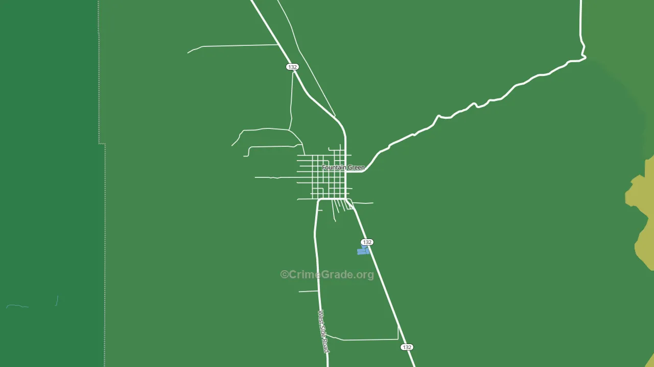 84632, UT Map of Vehicle Theft Rates