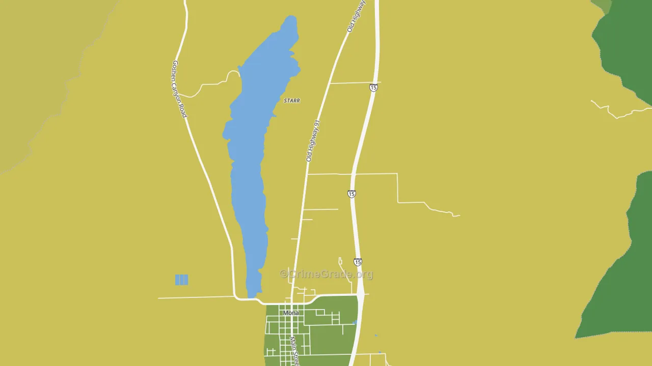 84645, UT Map of Vehicle Theft Rates