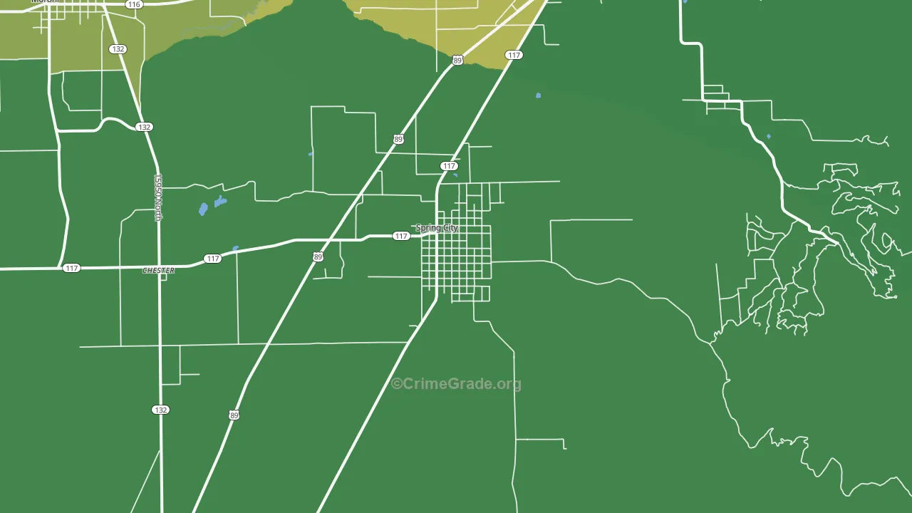 84662, UT Map of Vehicle Theft Rates