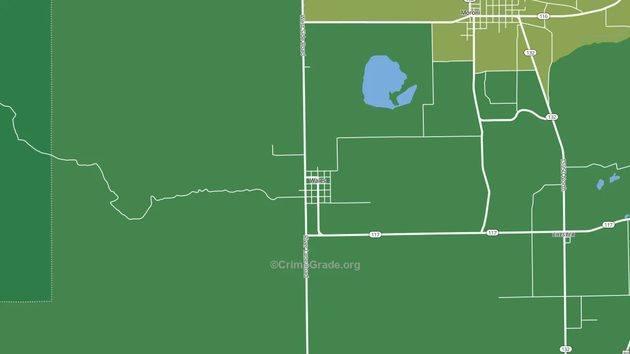 84667, UT Map of Vehicle Theft Rates
