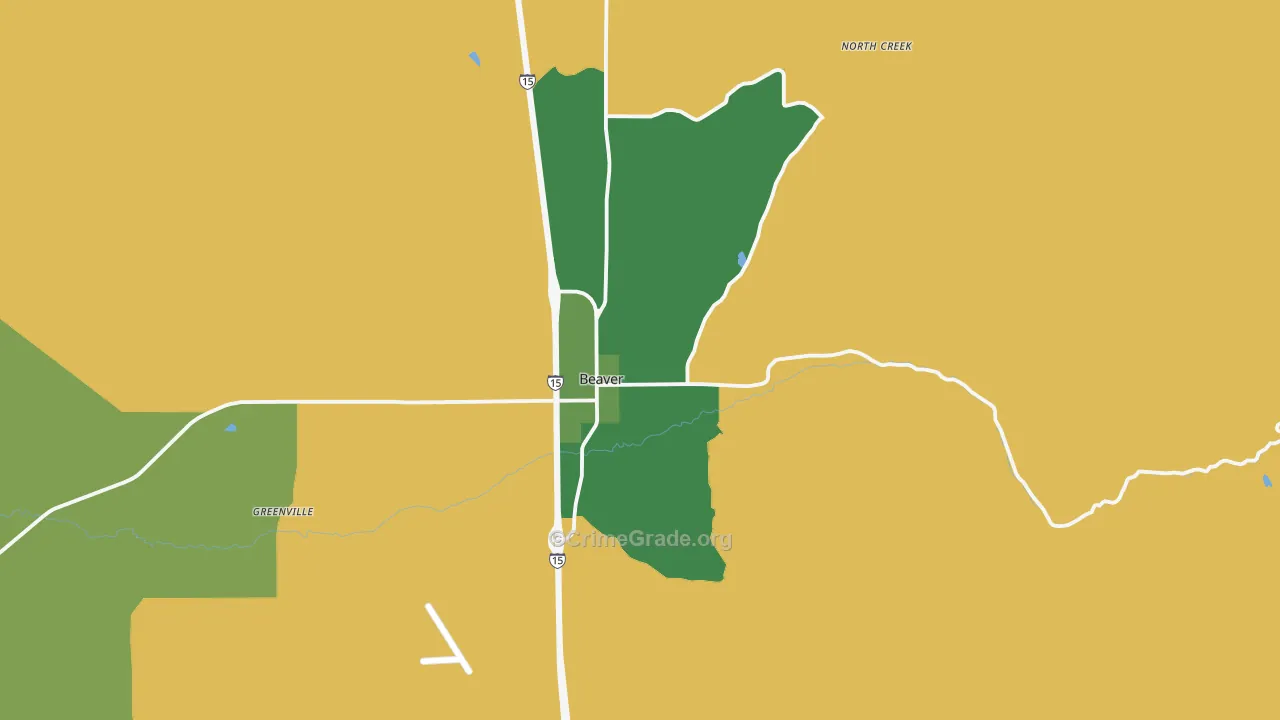 84713, UT Map of Vehicle Theft Rates