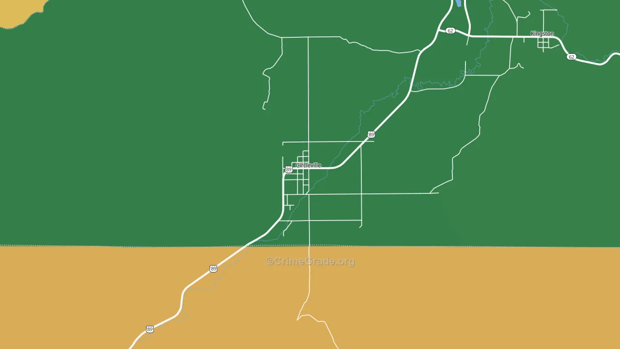 84723, UT Map of Vehicle Theft Rates