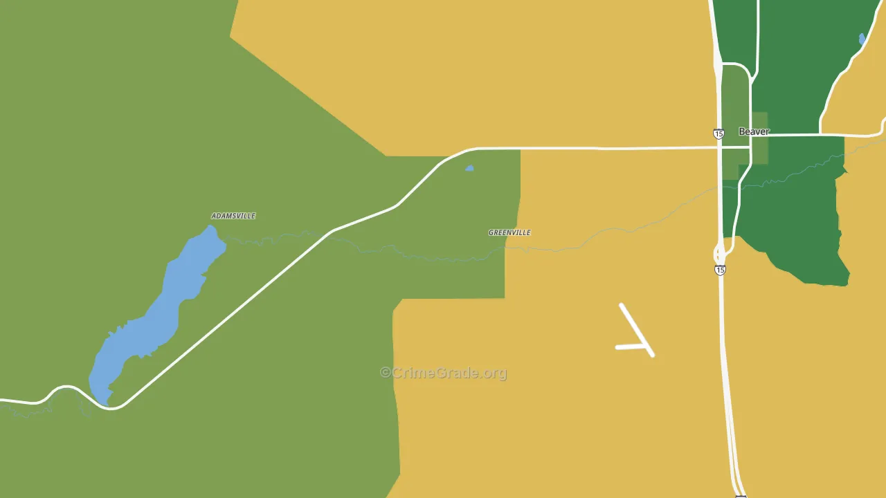 84731, UT Map of Vehicle Theft Rates