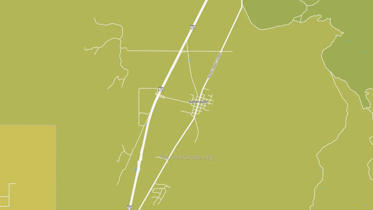 84742, UT Map of Vehicle Theft Rates
