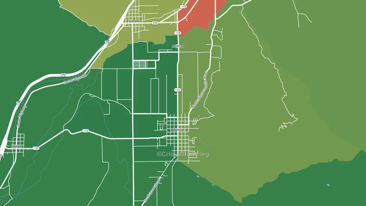 84754, UT Map of Vehicle Theft Rates