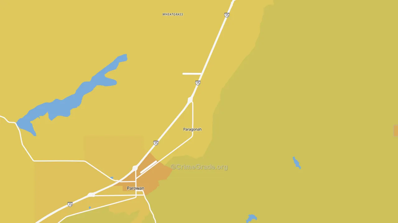 84760, UT Map of Vehicle Theft Rates