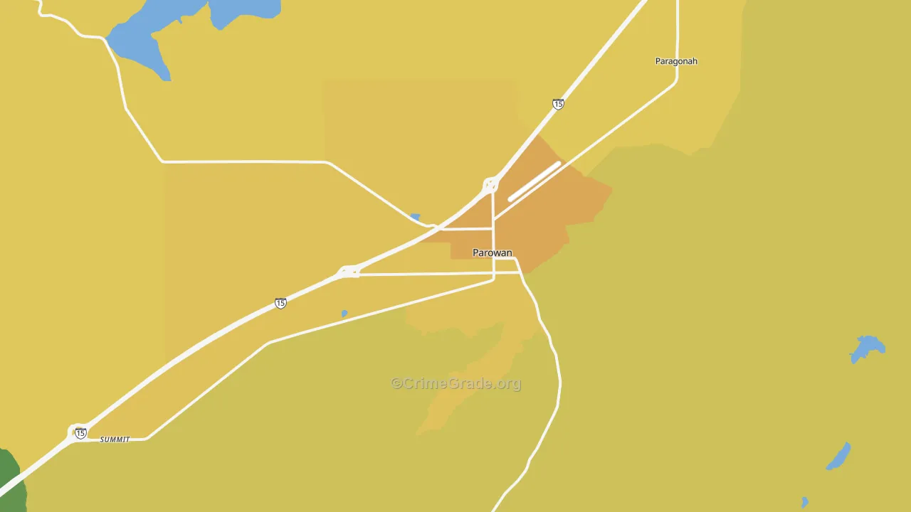 84761, UT Map of Vehicle Theft Rates