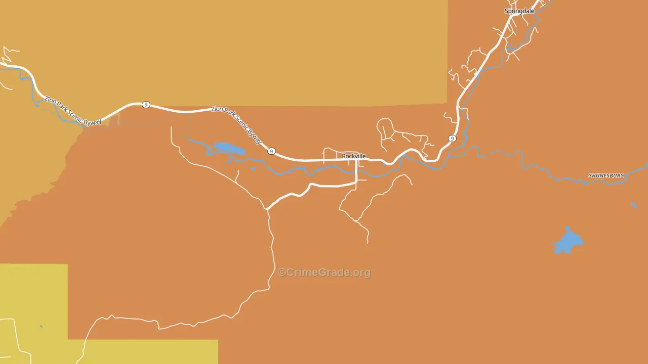 84763, UT Map of Vehicle Theft Rates