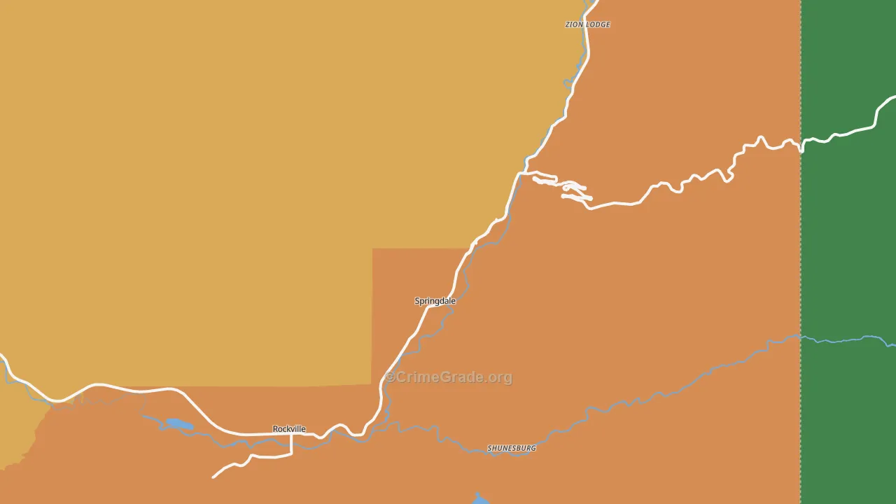 84767, UT Map of Vehicle Theft Rates