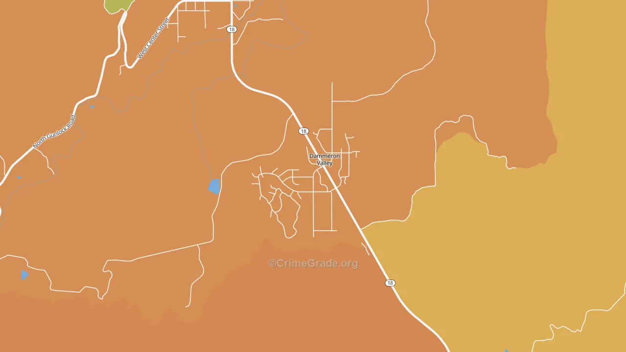 84783, UT Map of Vehicle Theft Rates